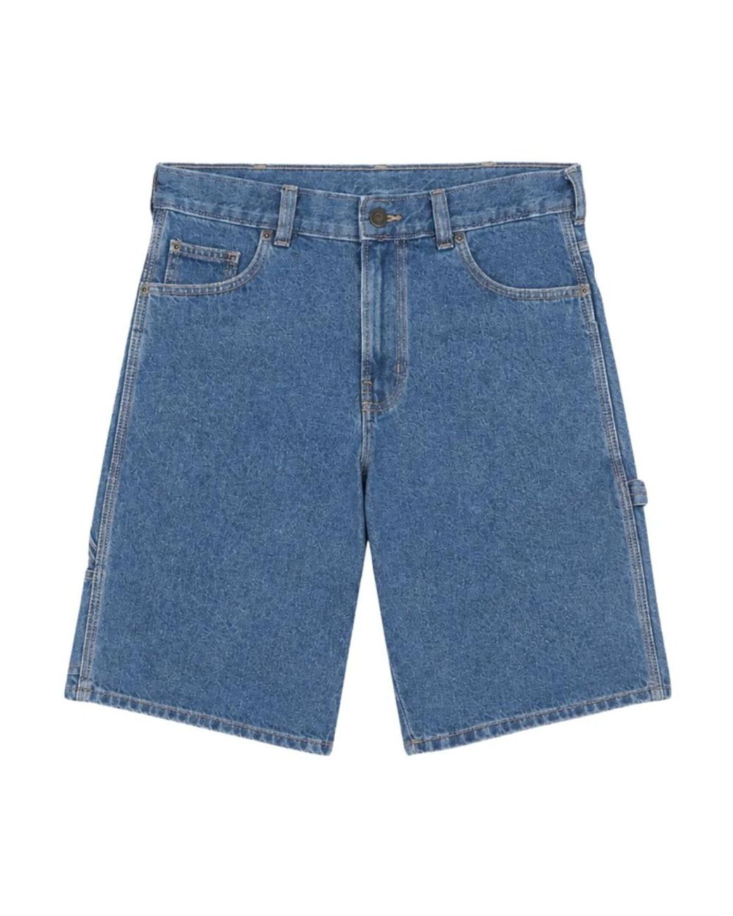 Dickies Blue Denim Shorts for men