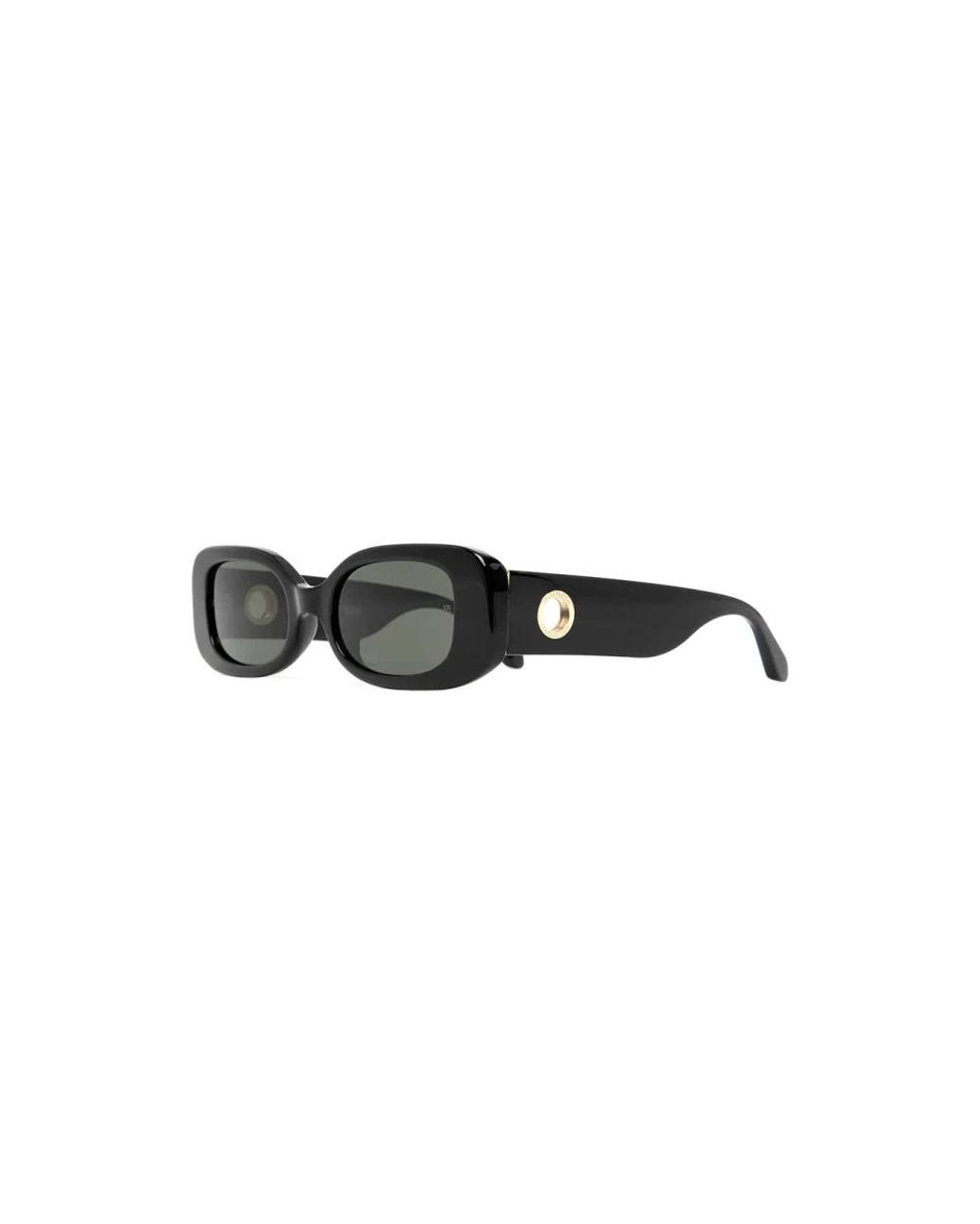 Linda Farrow Black Sunglasses