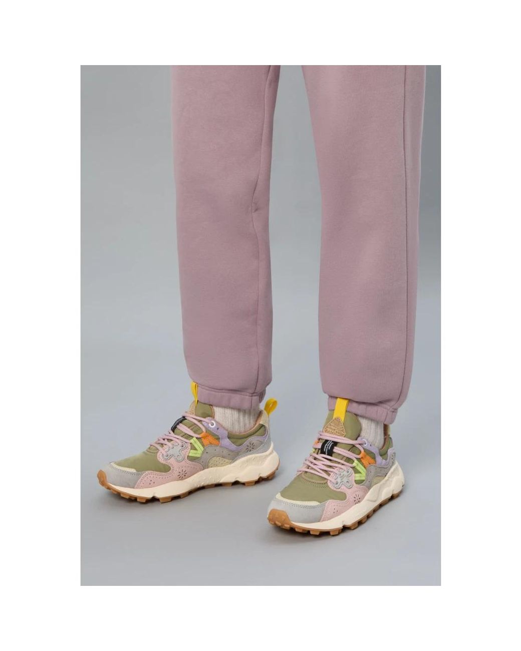 Flower Mountain White Sneakers