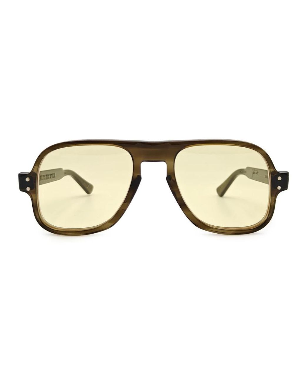 JULIUS TART Metallic Sunglasses