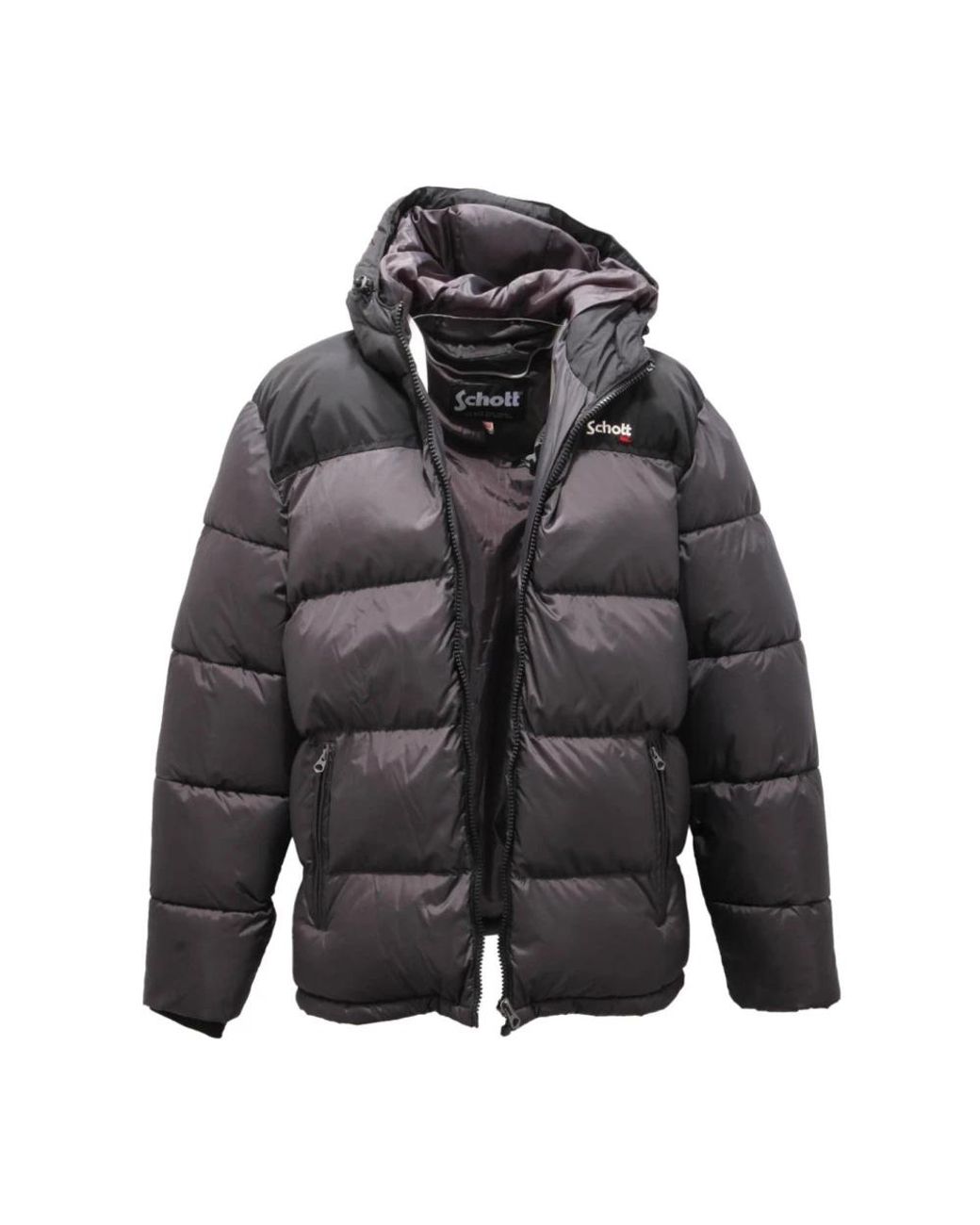 Winter Jackets Schott Nyc de hombre de color Gray