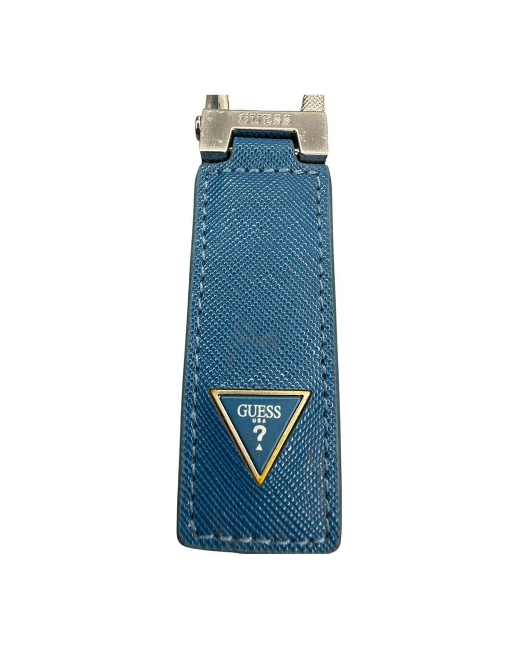 Guess Blue Keychains for men