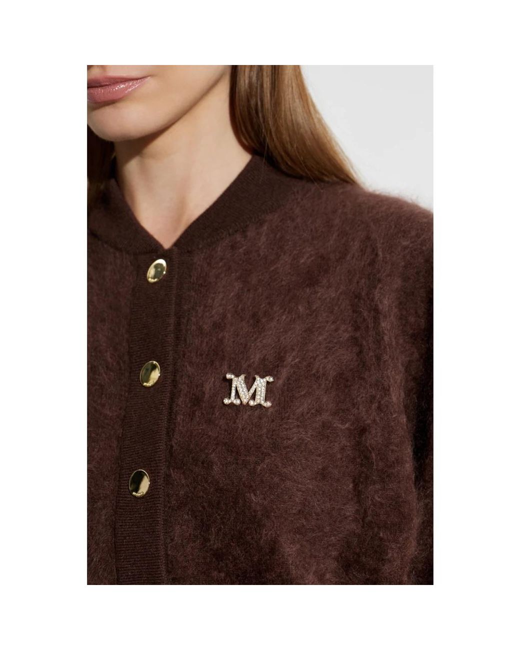 Brooches Max Mara de color White