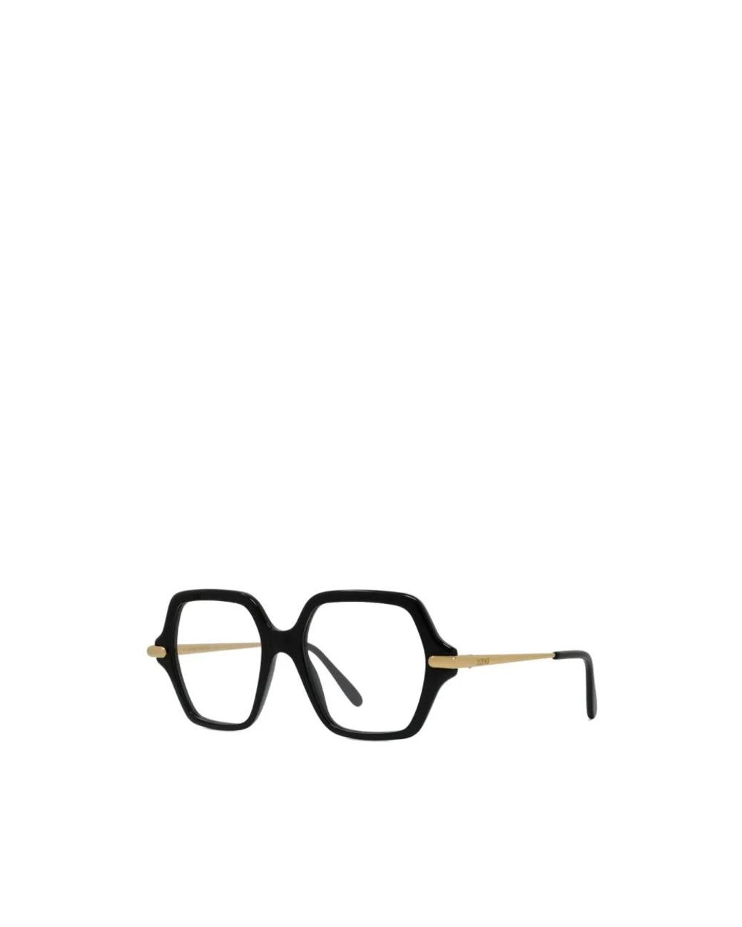Loewe Black Schlanker Optischer Rahmen