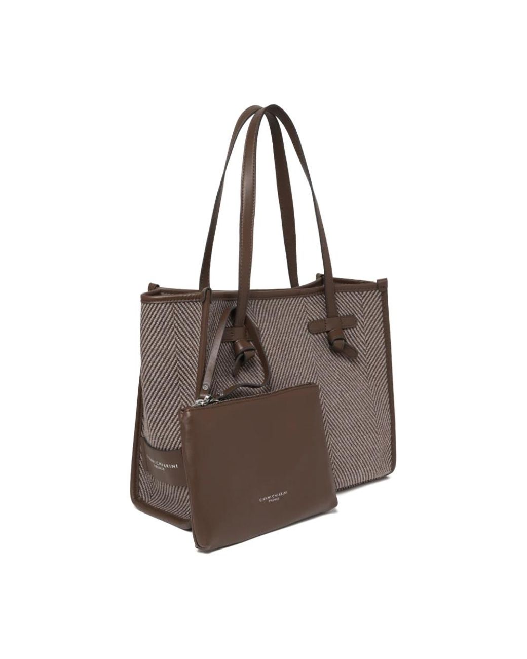 Gianni Chiarini Brown Shopping Bags