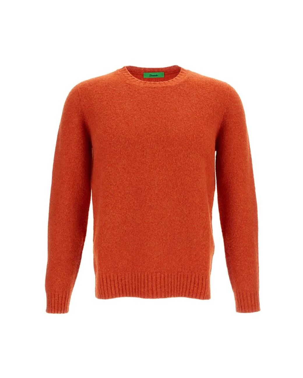 Drumohr Orange Round-Neck Knitwear for men