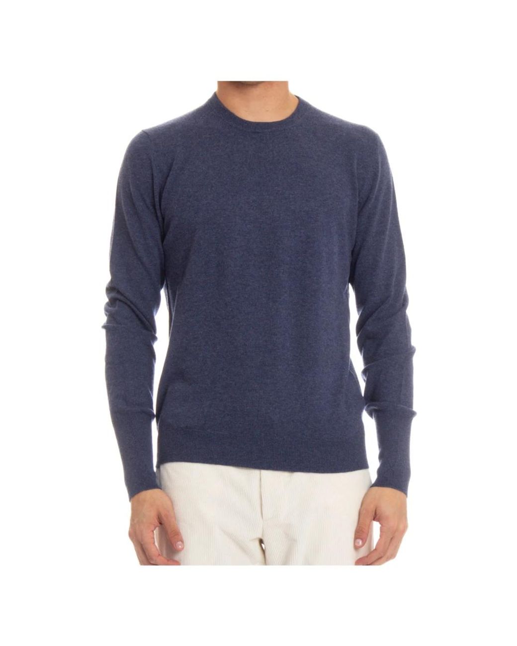 Ballantyne Blue Cashmere Knitwear for men