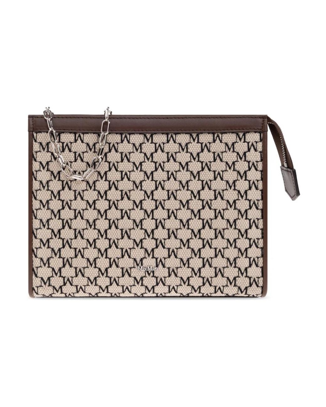 Clutches Max Mara de color Metallic