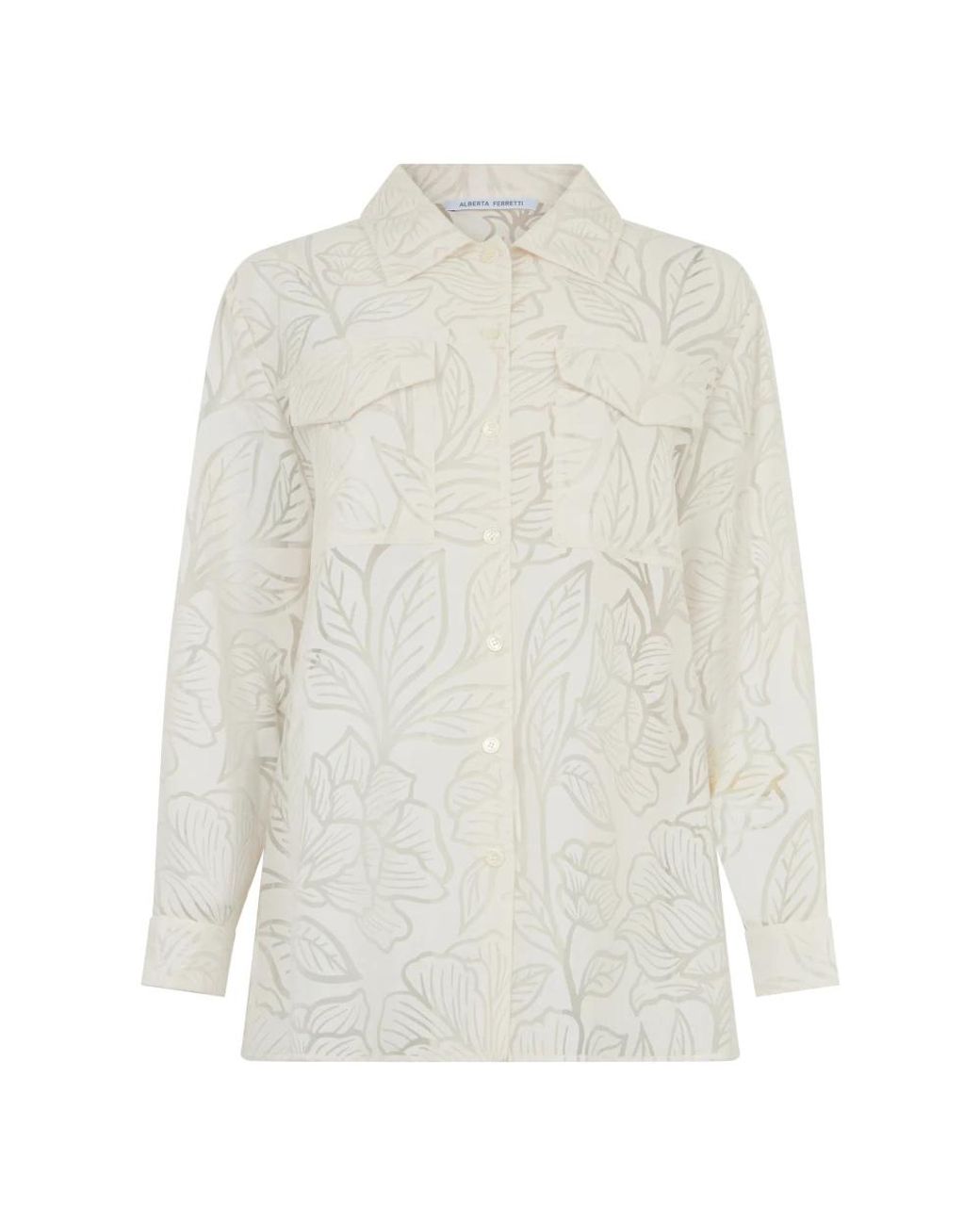 Alberta Ferretti White Shirts