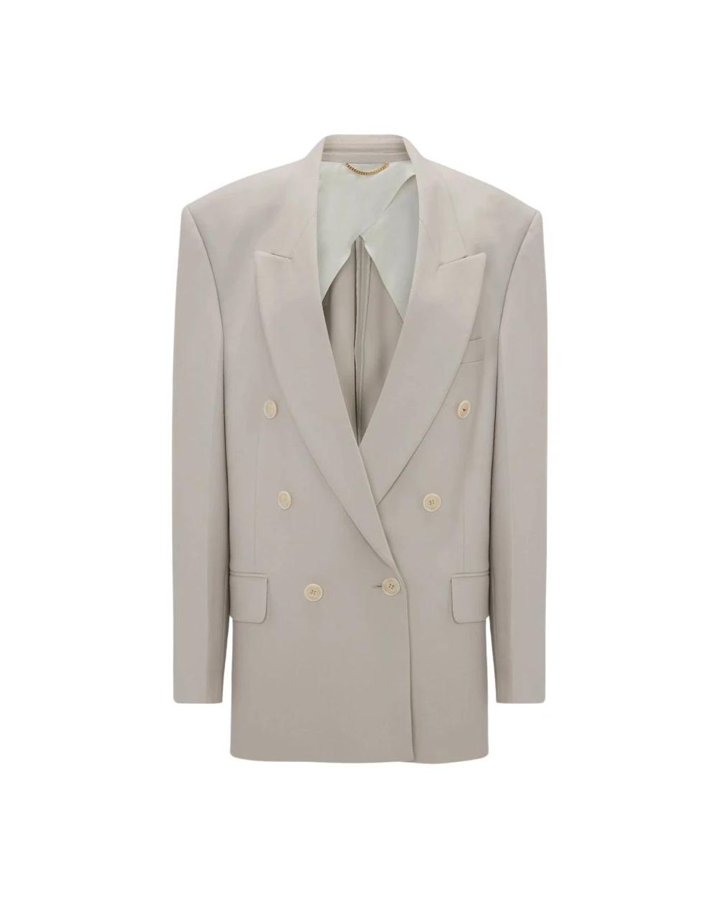 Victoria Beckham Gray Blazers