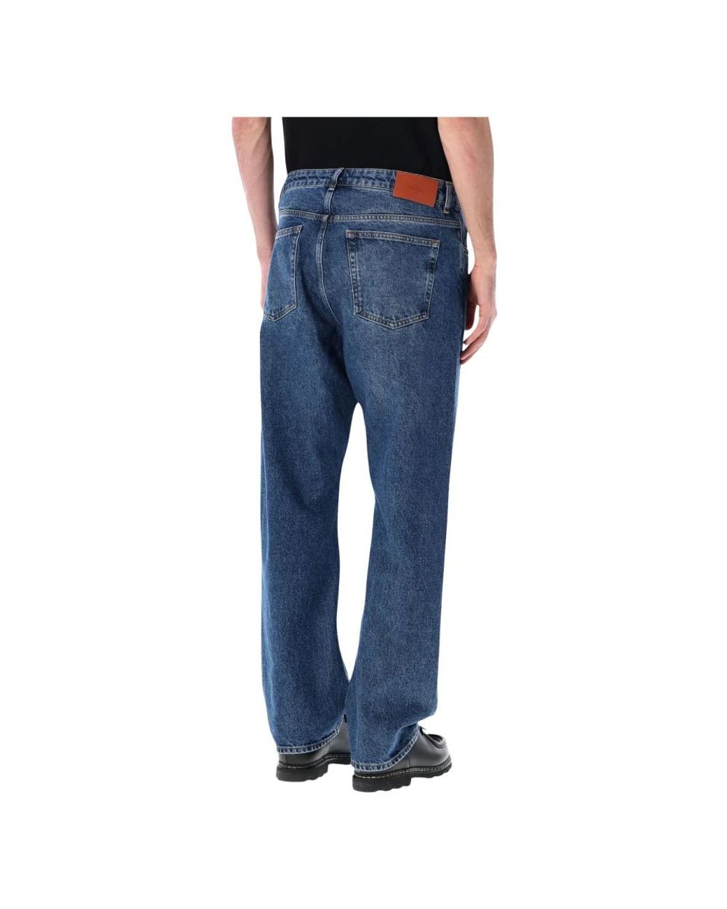 Studio Nicholson Blue Straight Jeans for men