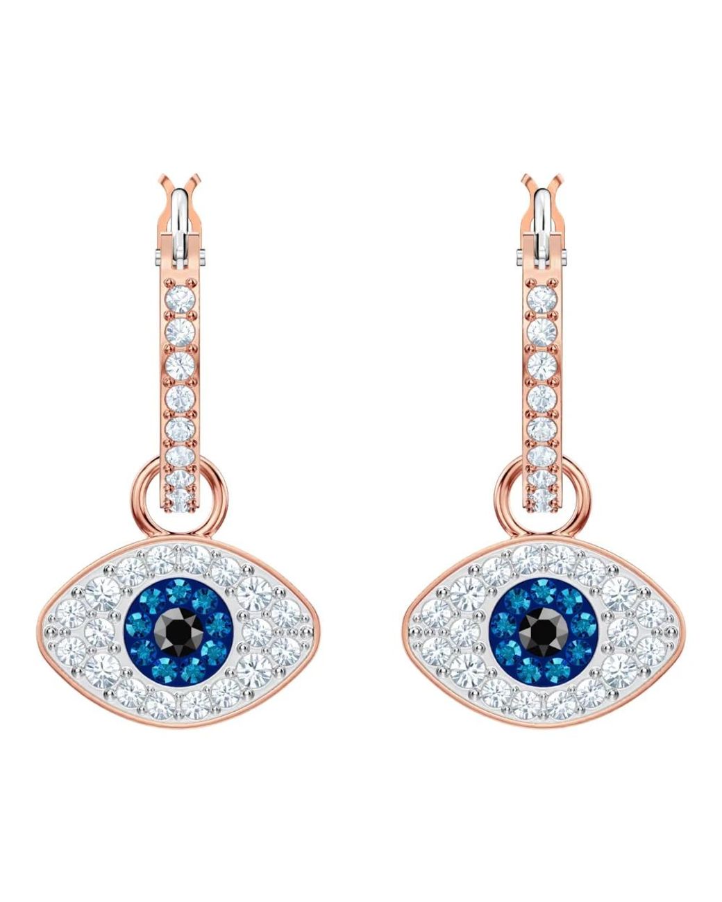 Earrings Swarovski de color Blue
