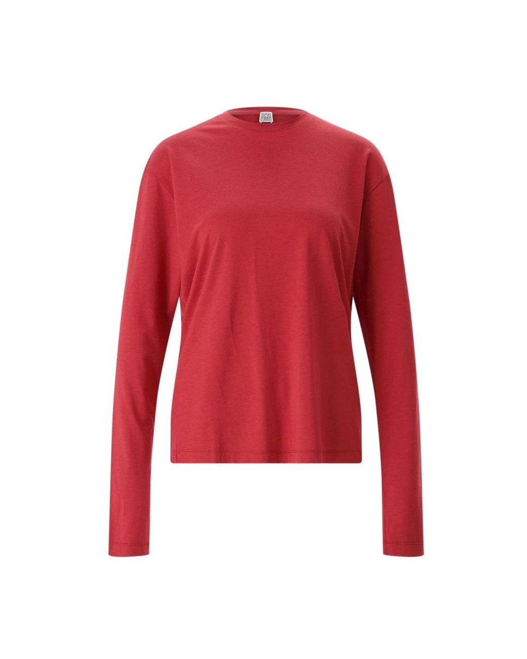 Totême Red Long Sleeve Tops