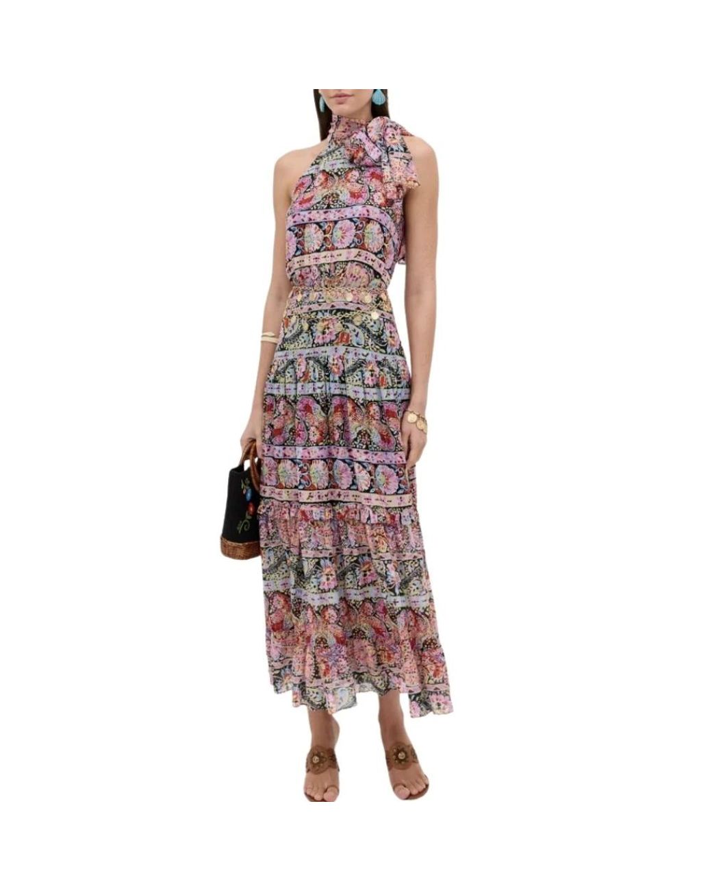Rixo Pink Maxi Dresses