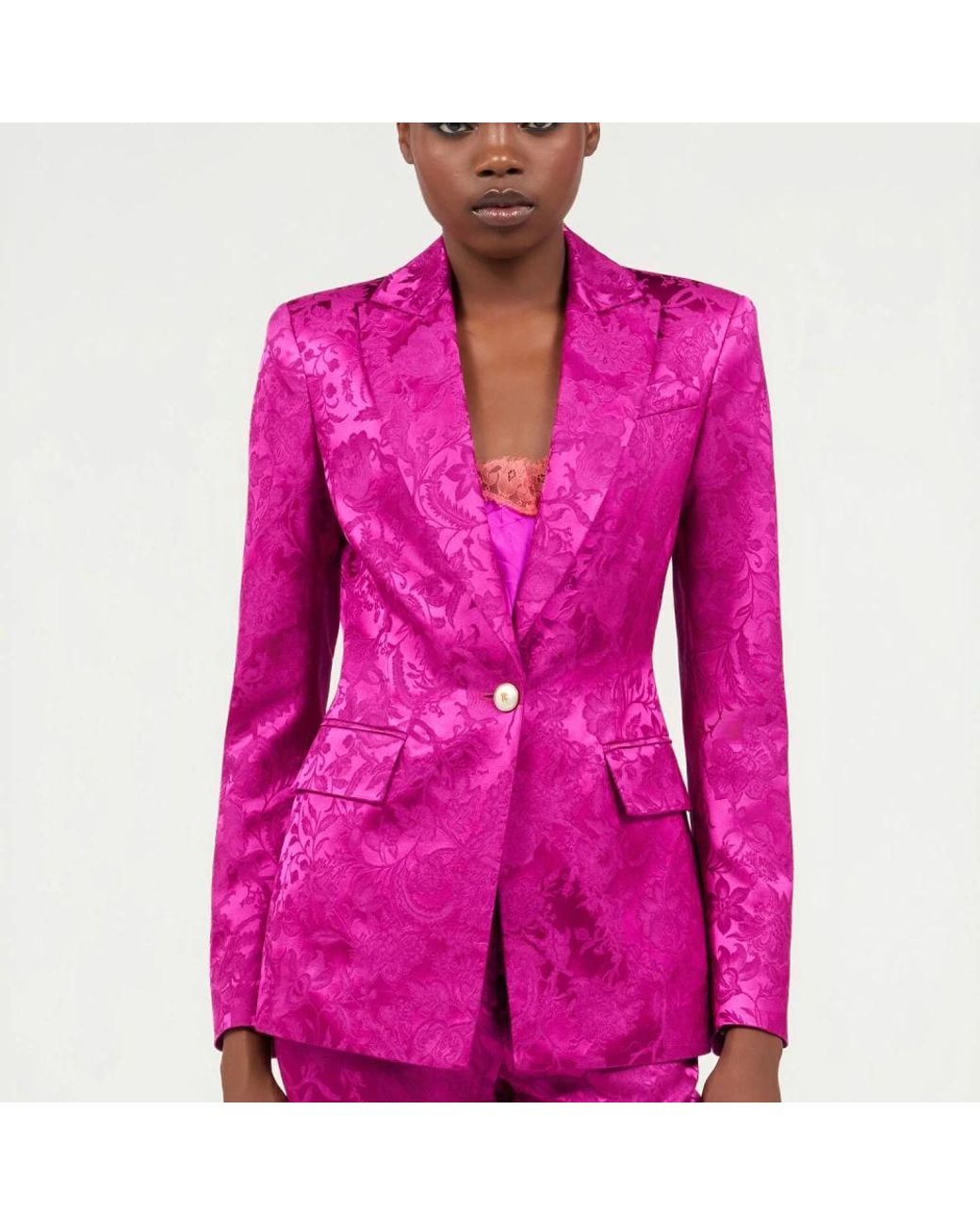 Roberto Cavalli Purple Blazers