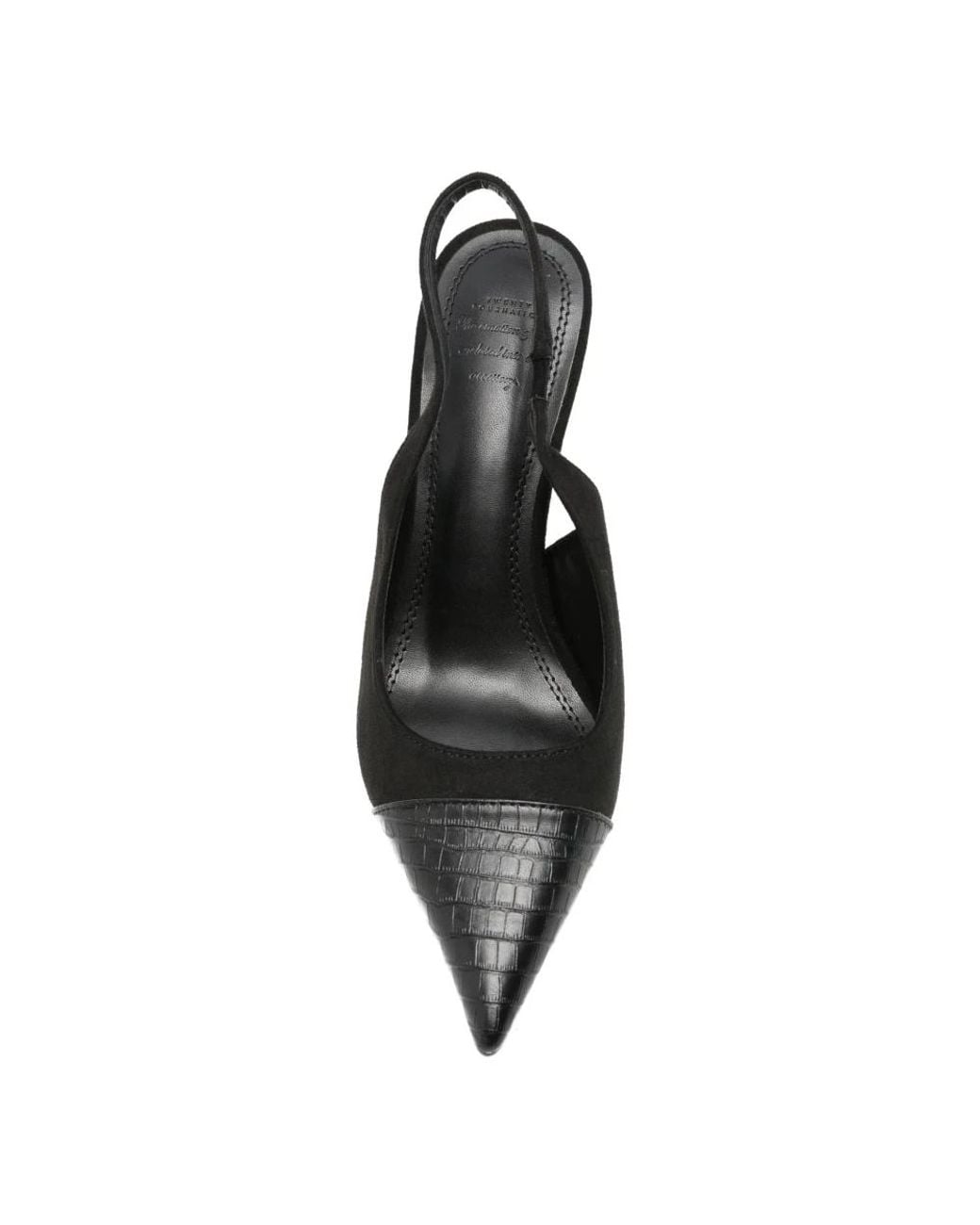 Twentyfourhaitch Black Pumps