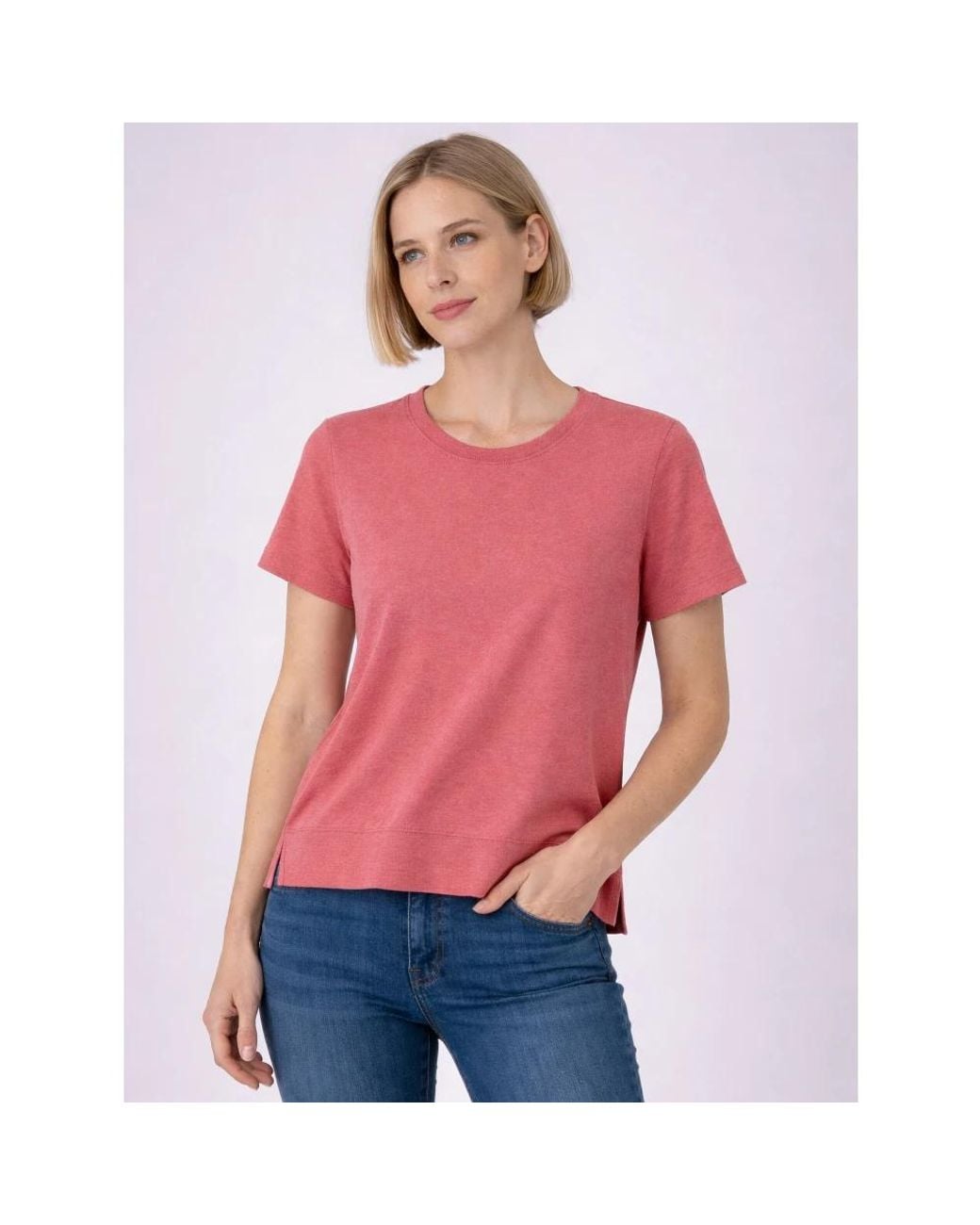 Herno Pink Round-Neck Knitwear