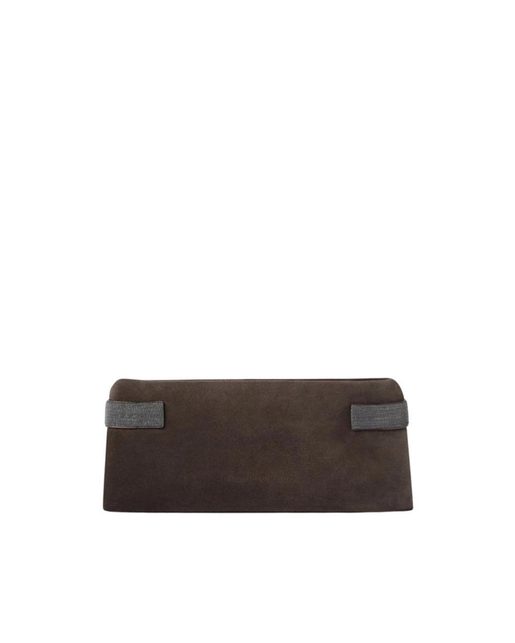 Brunello Cucinelli Brown Clutches