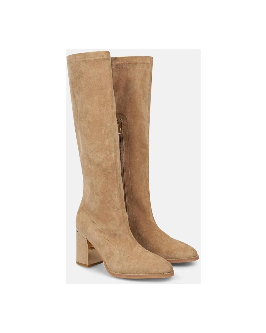 Alma En Pena. Brown Heeled Boots