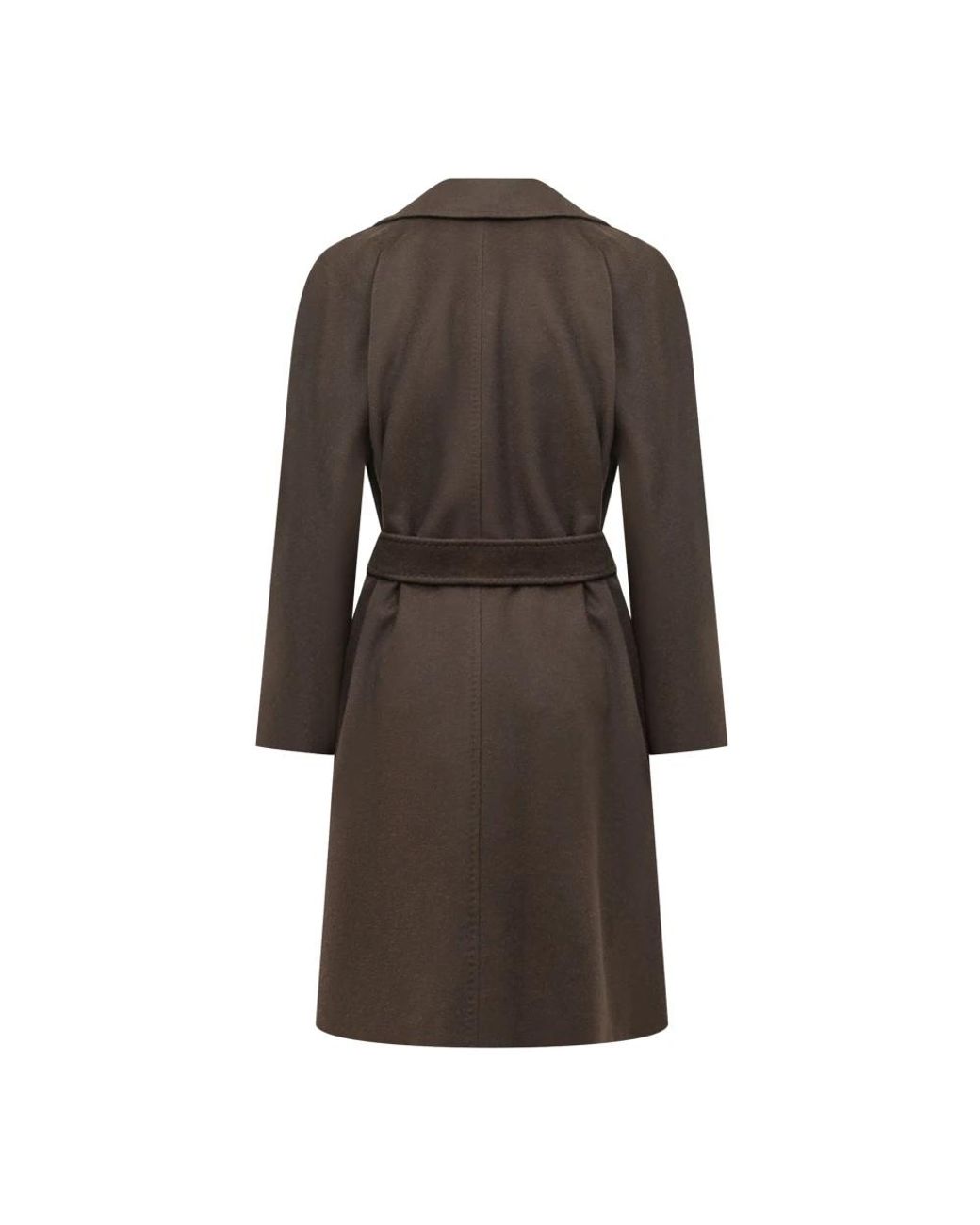 Max Mara Brown Belted Coats