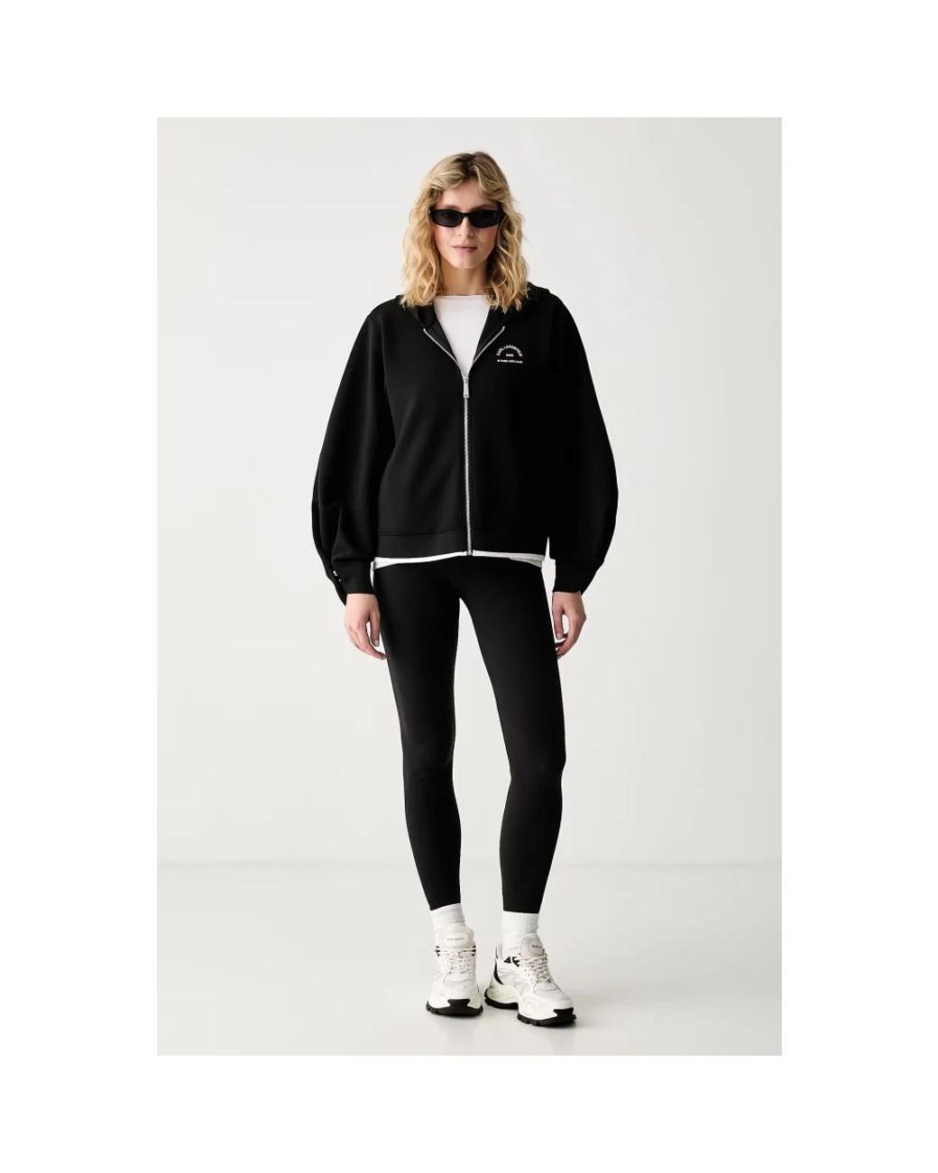 Zip-Throughs Karl Lagerfeld de color Black