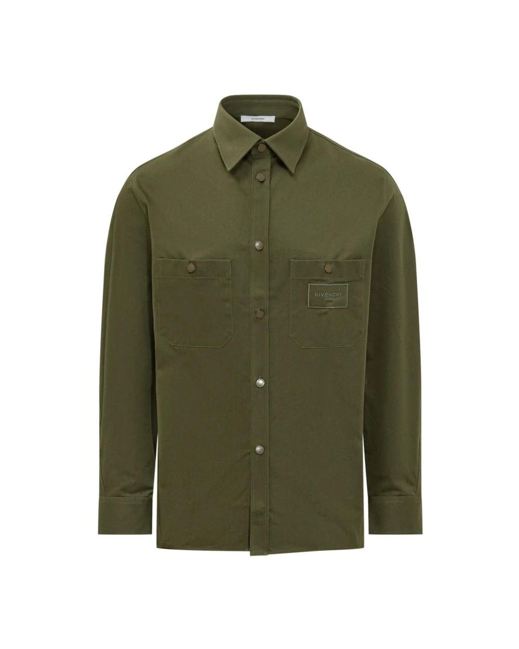 Givenchy Green Casual Shirts for men