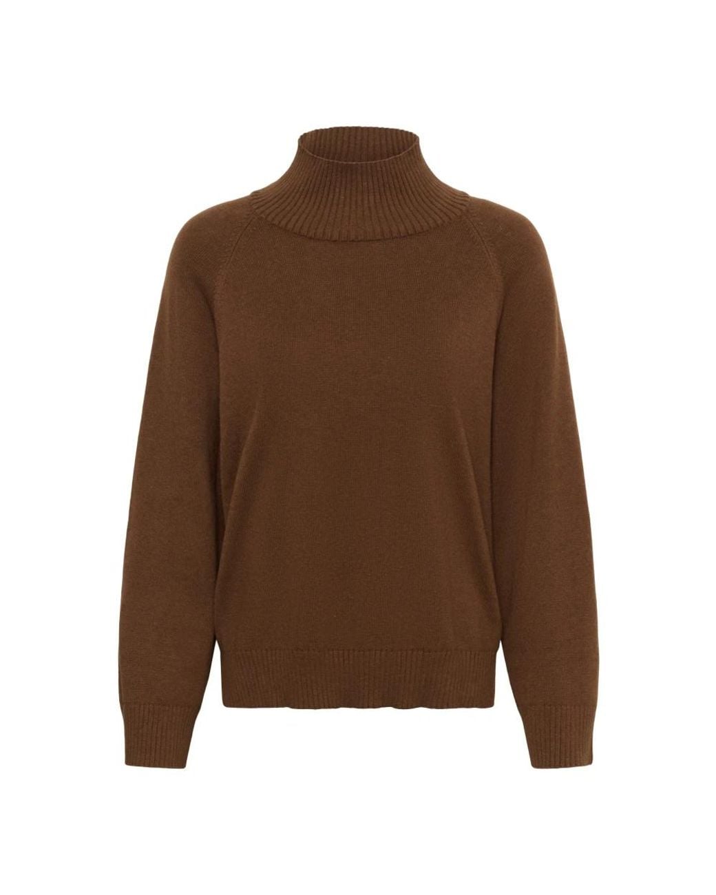 Part Two Charlin Pw Pullover in het Brown