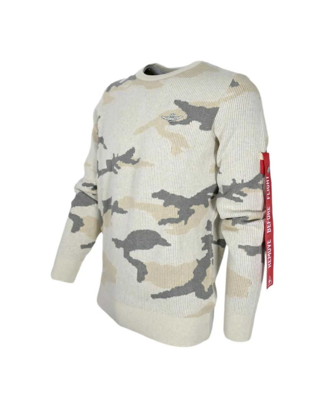 Aeronautica Militare Gray Sweatshirts for men