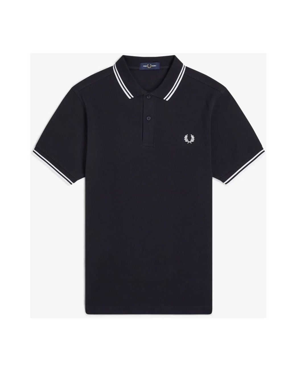 Fred Perry Tops ,Blauw ,Katoen M3600 Poloshirt in het Blue voor heren