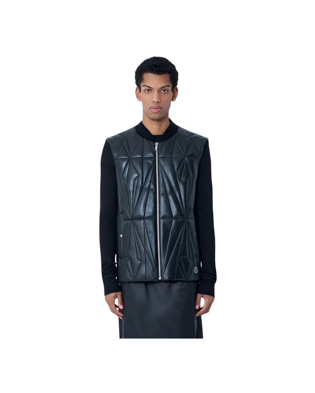 Moncler Blue Waistcoats for men