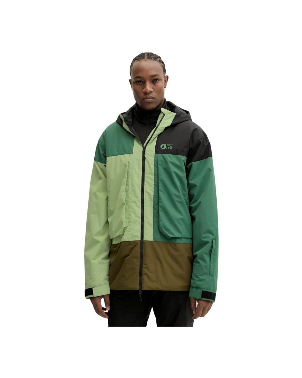 Picture Citrik Jacket in het Green voor heren