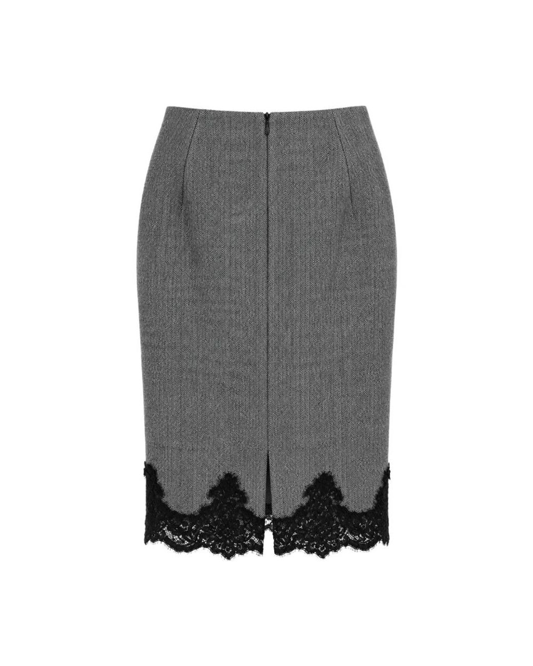 Pencil Skirts Clips en coloris Gray