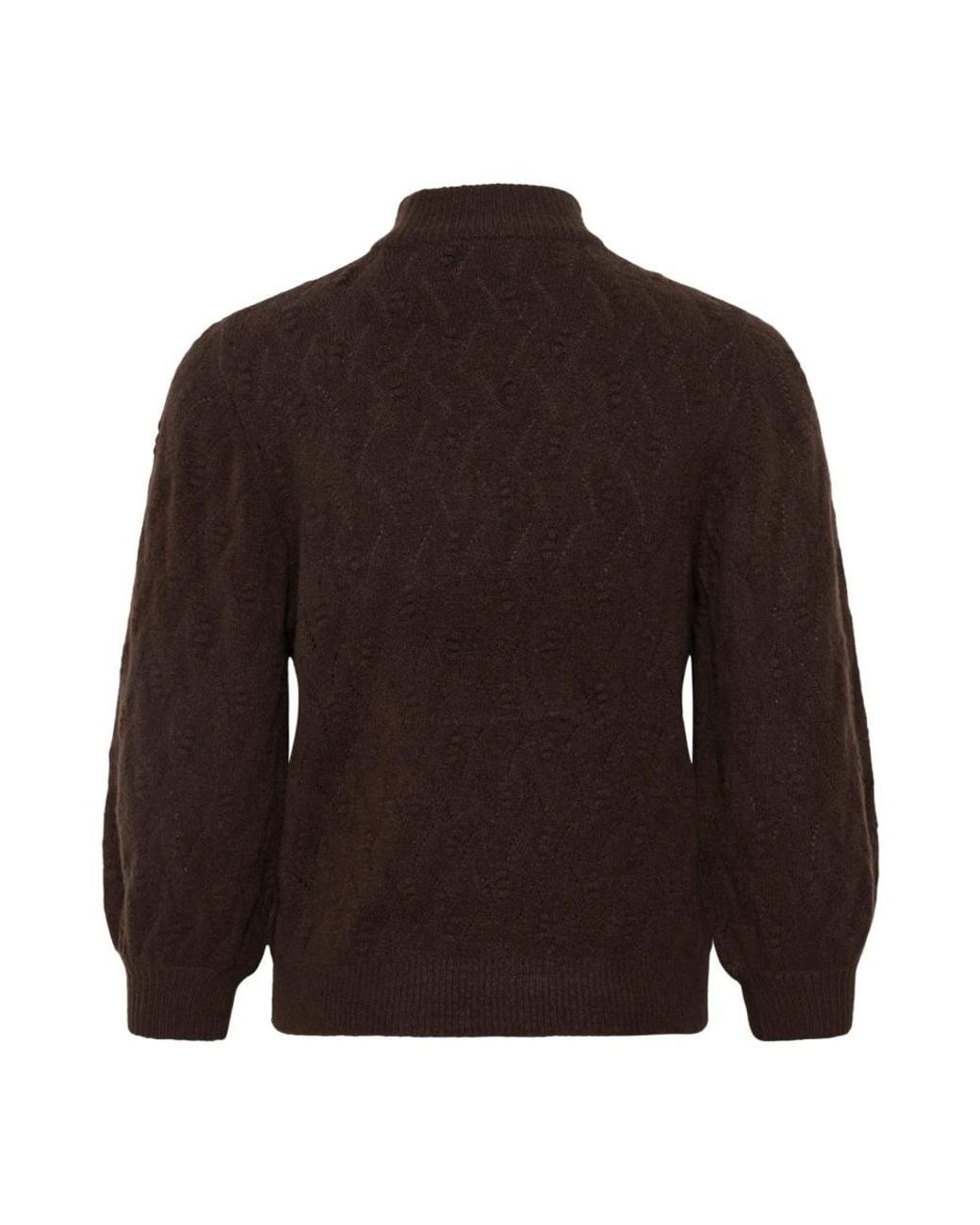 Turtlenecks di Kaffe in Brown