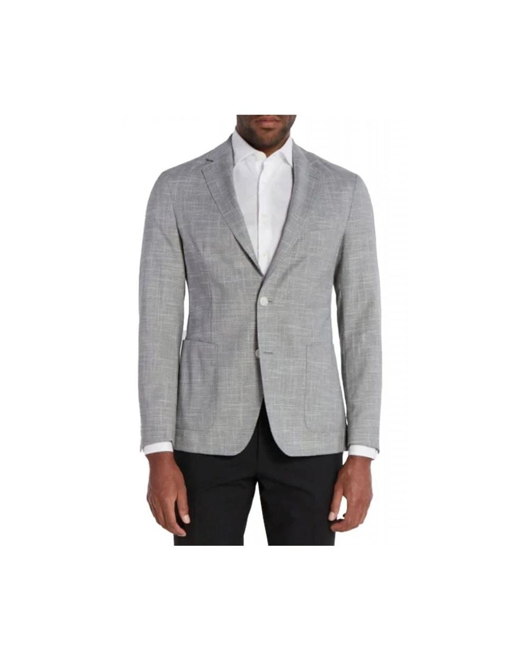 Boss Gray Blazers for men
