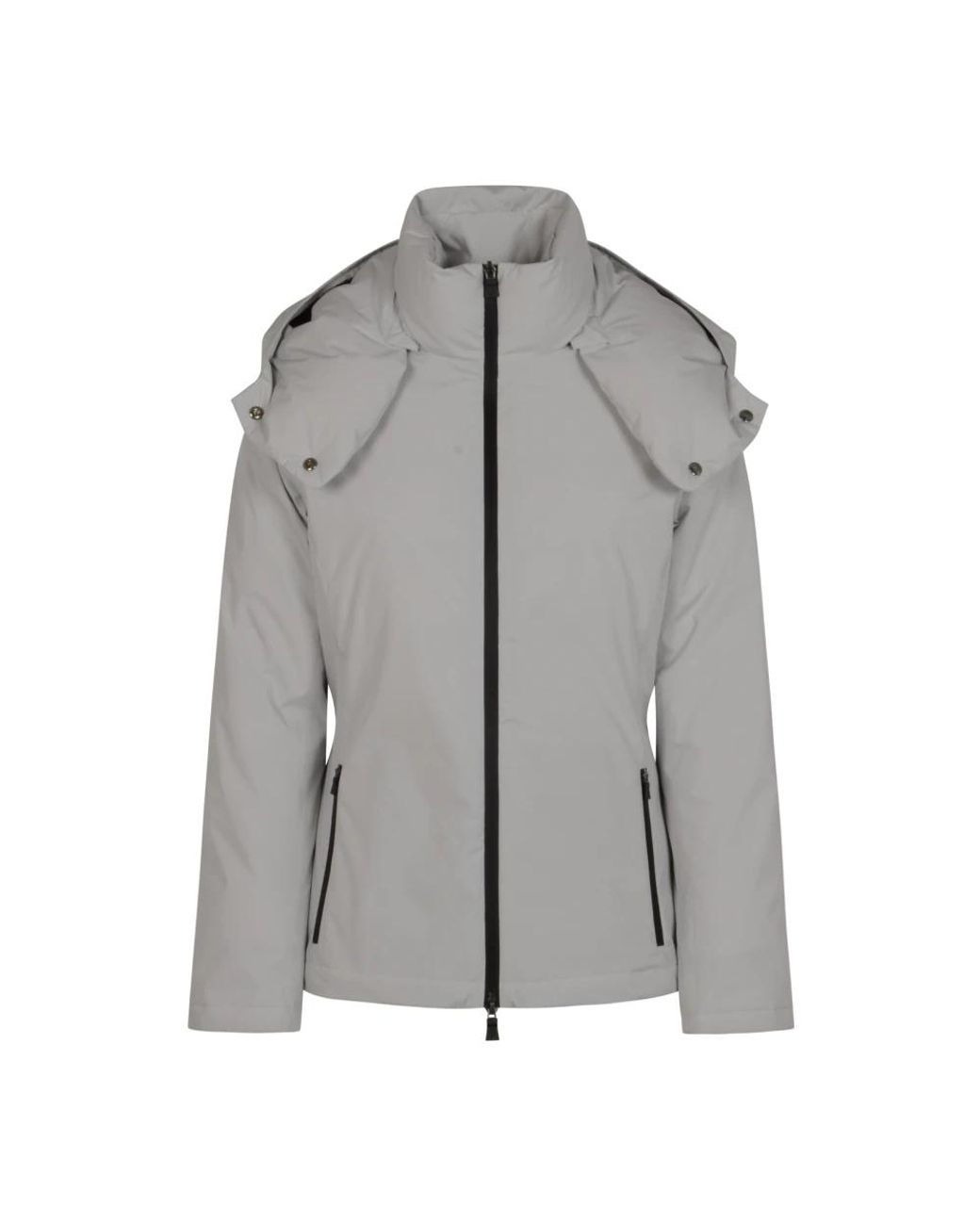 Herno Gray Winter Jackets