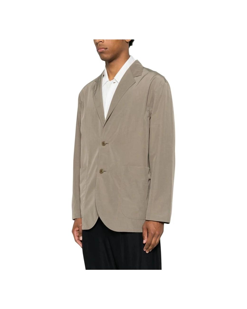 Goldwin Relax Nylon 2B Jacket in het Natural voor heren