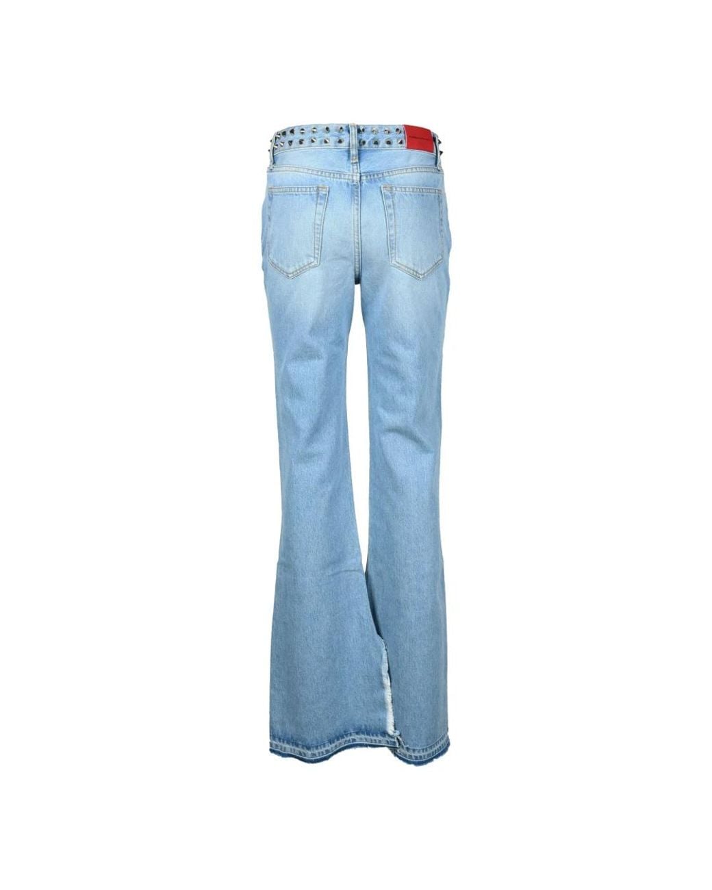Alessandra Rich Blue Flare Jeans