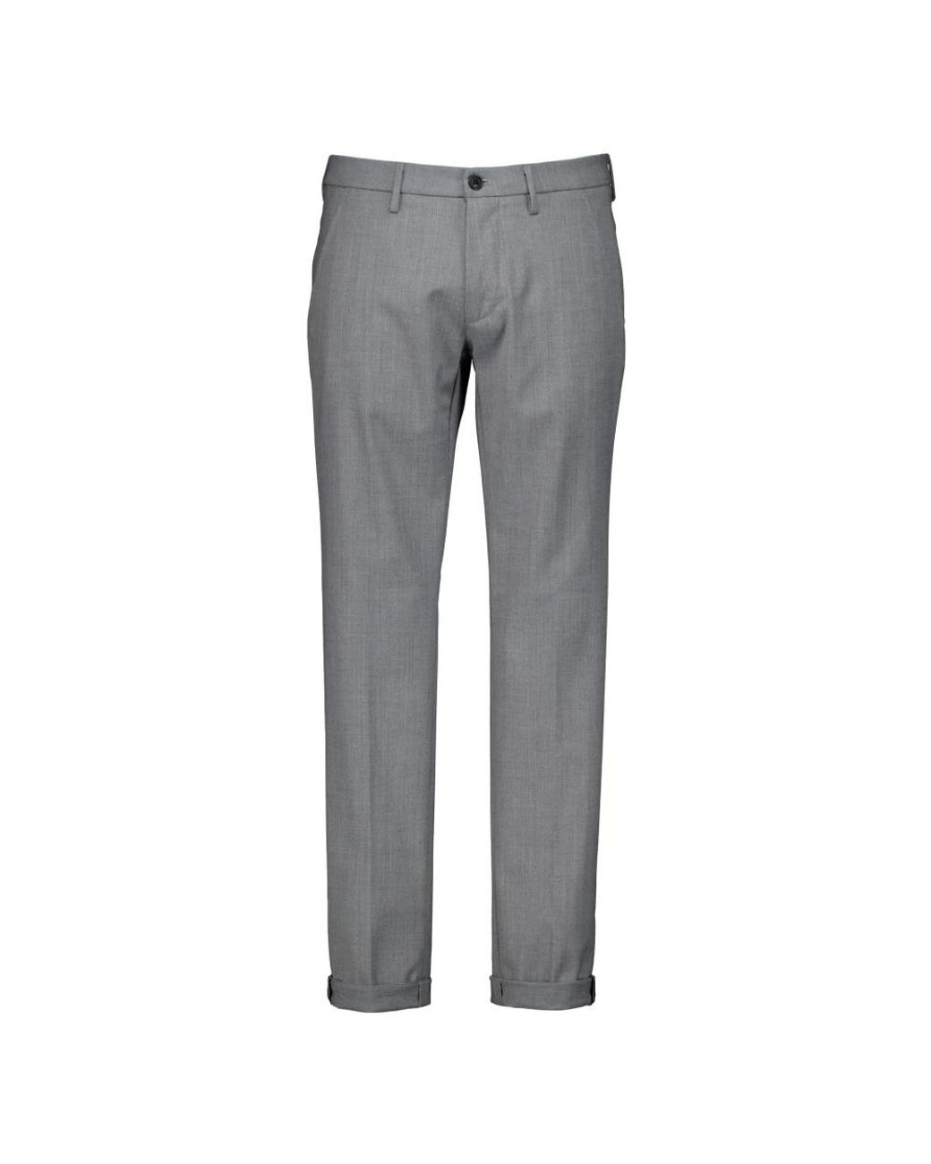 Mason's Gray Suit Trousers for men