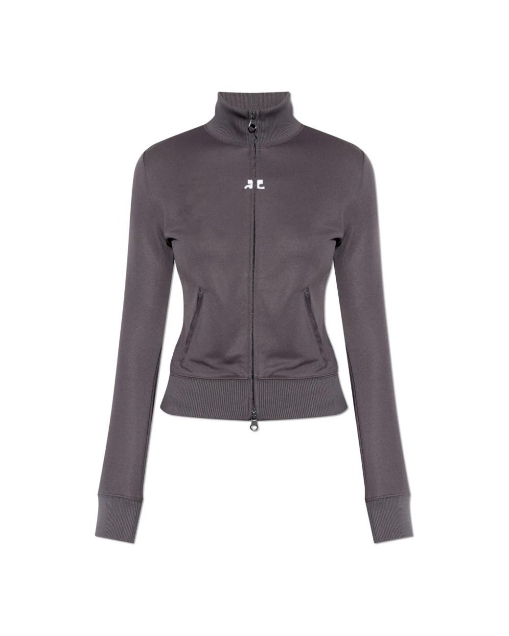 Courreges Turtleneck Sweatshirt in het Blue