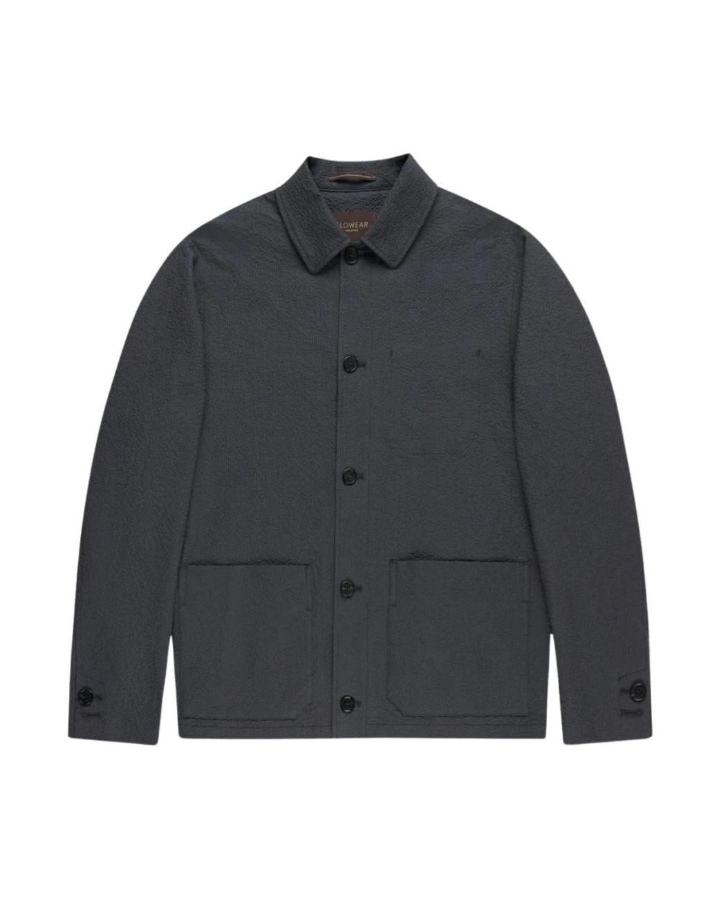Slowear Gray Light Jackets for men