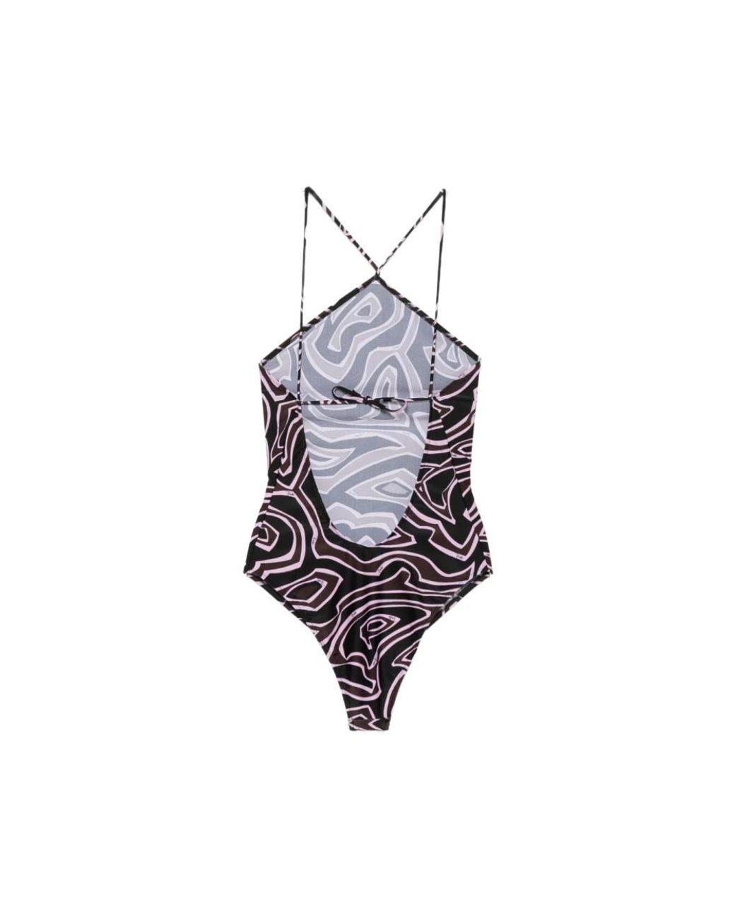 Emilio Pucci Black Swimsuits
