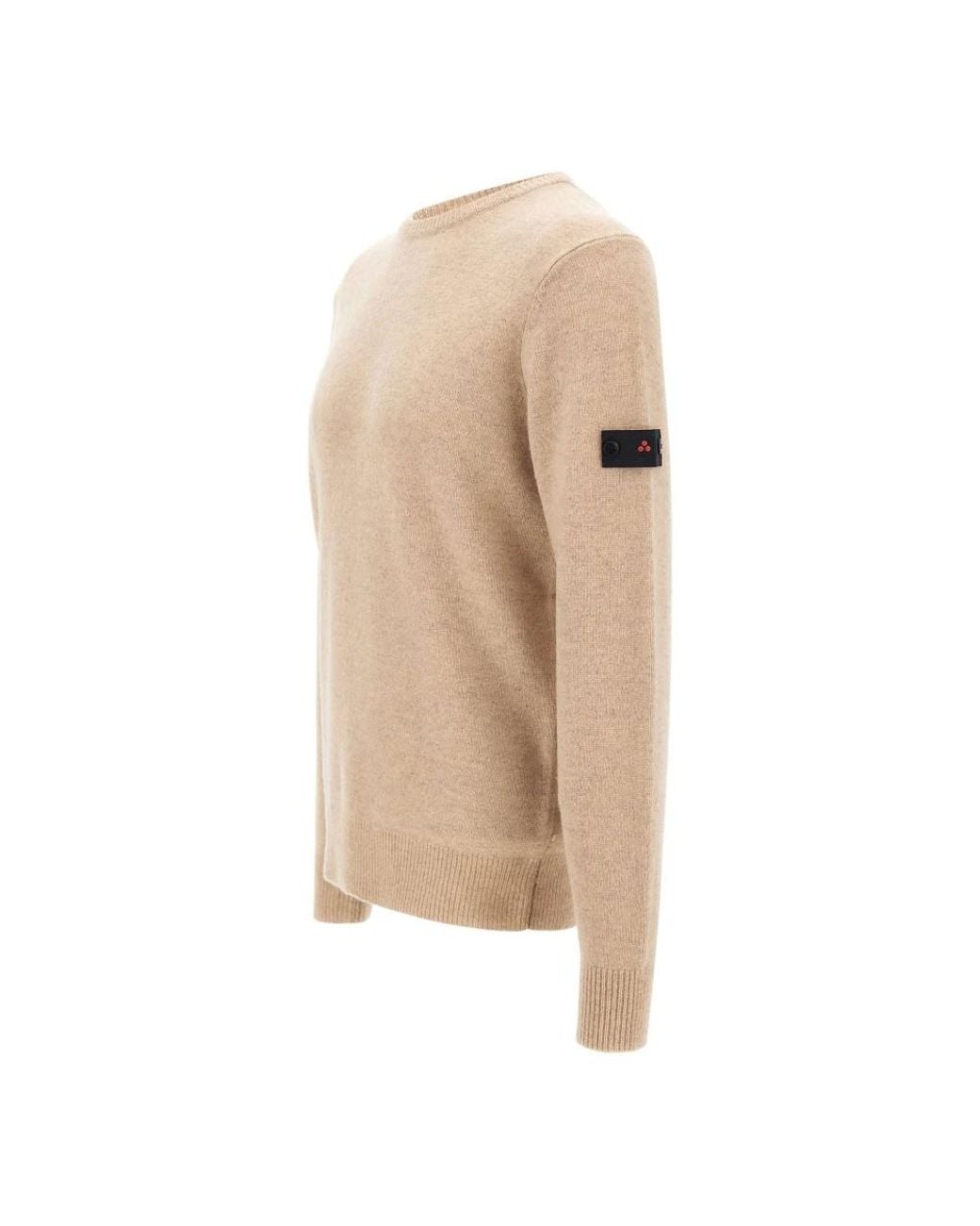 Peuterey Natural Round-Neck Knitwear for men