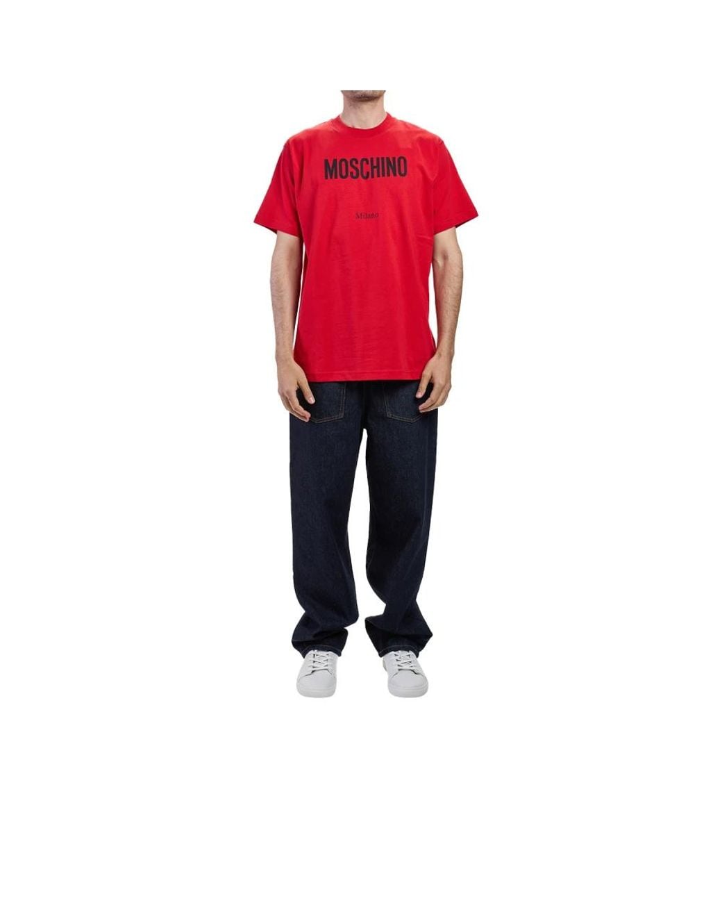 Moschino Red T-Shirts for men