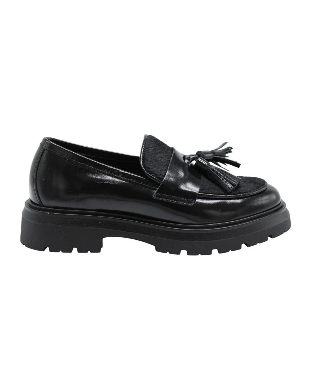 E mia Black Loafers