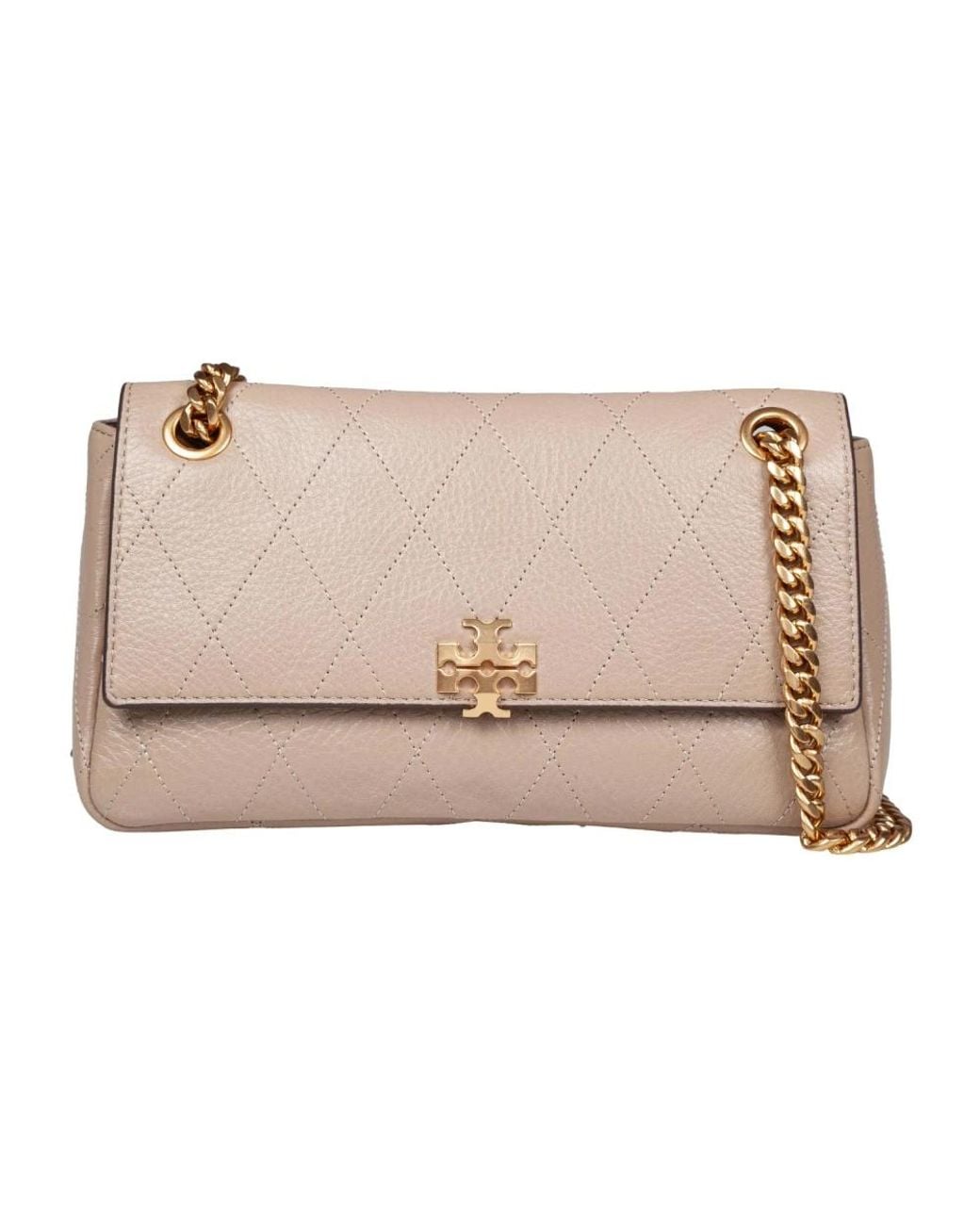 Tory Burch Natural Shoulder Bags