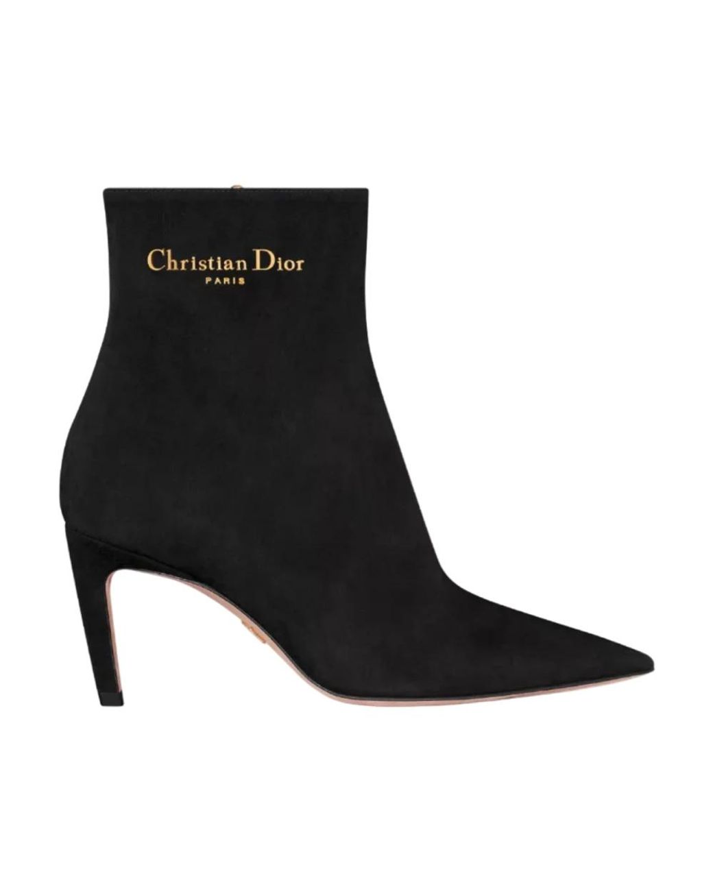 Dior Black Heeled Boots