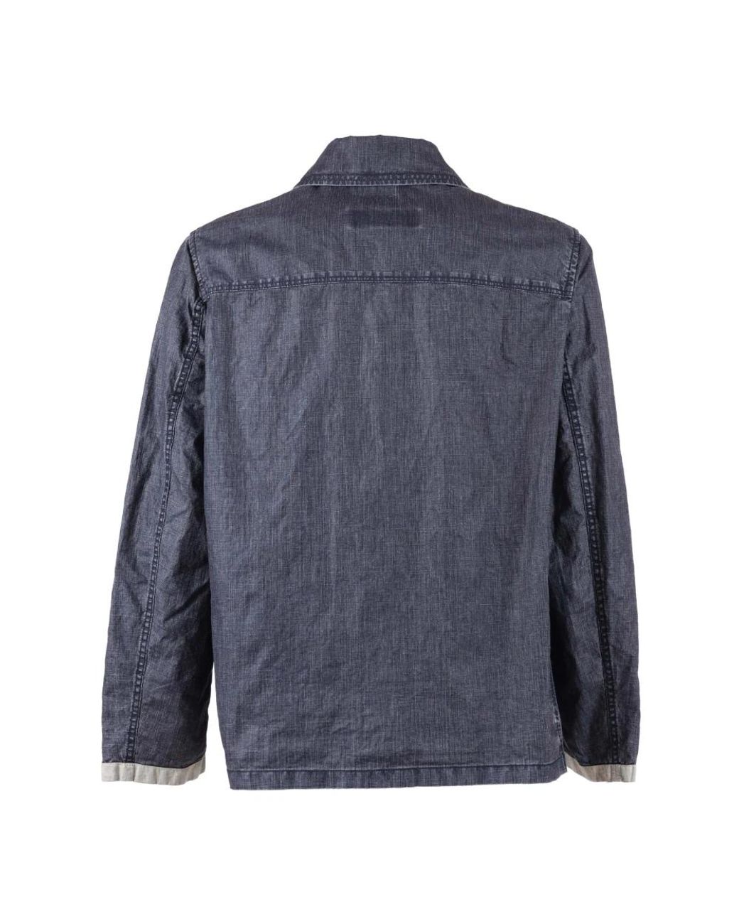 Fay Blue Denim Jackets for men