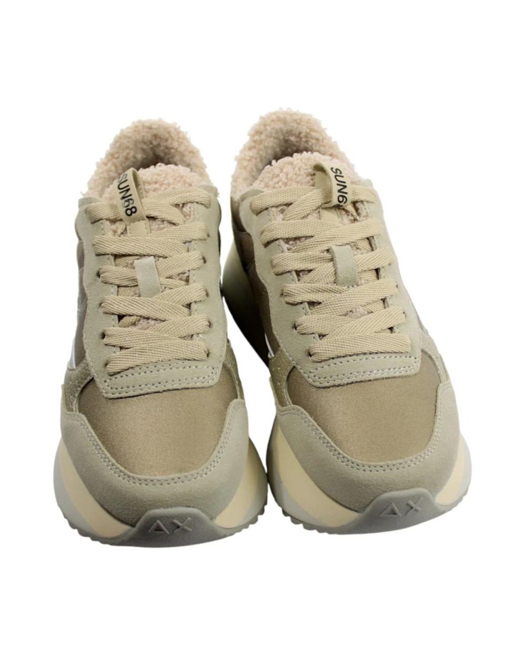 Sun 68 Gray Sneakers