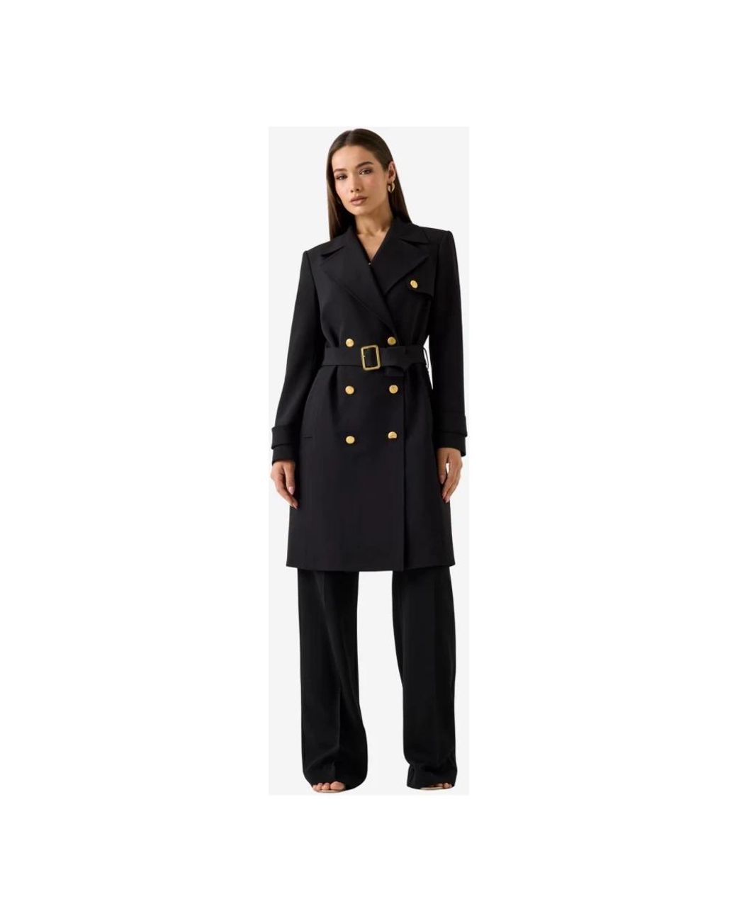 Marciano Black Trench Coats