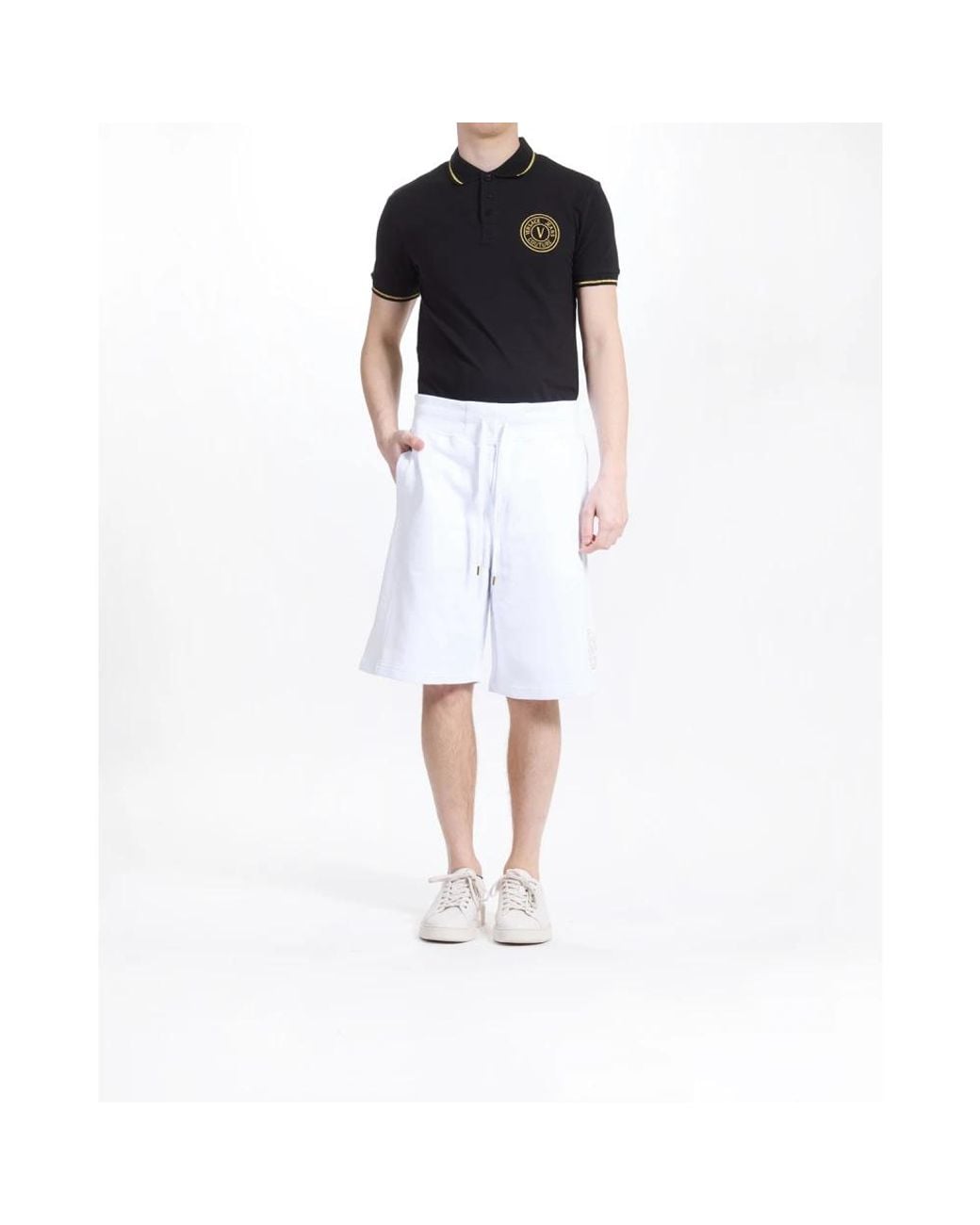 Versace Jeans Couture White Casual Shorts for men